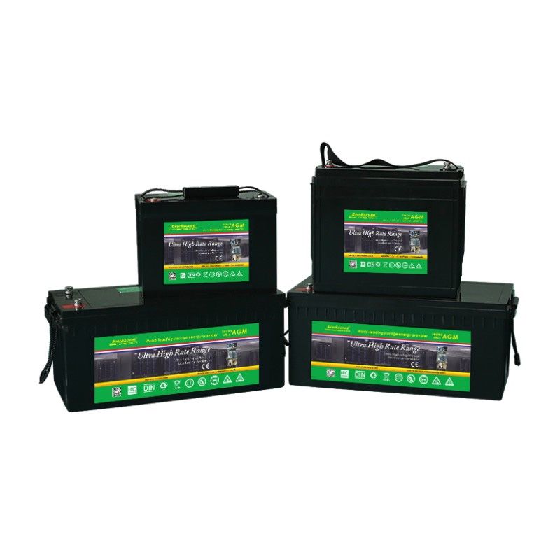 แบตเตอรี่ SLA VRLA รอบลึก AGM 12 โวลต์