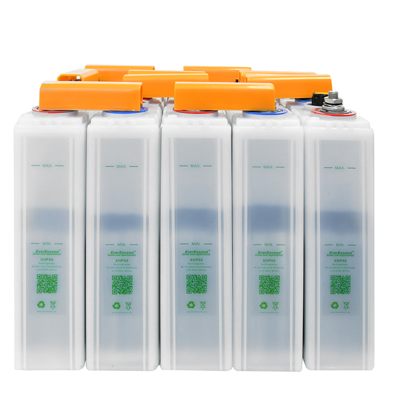 1.2V แบบรีไฟเผาแผ่น NICD แบตเตอรี่สำหรับระบบสุริยจักรวาล