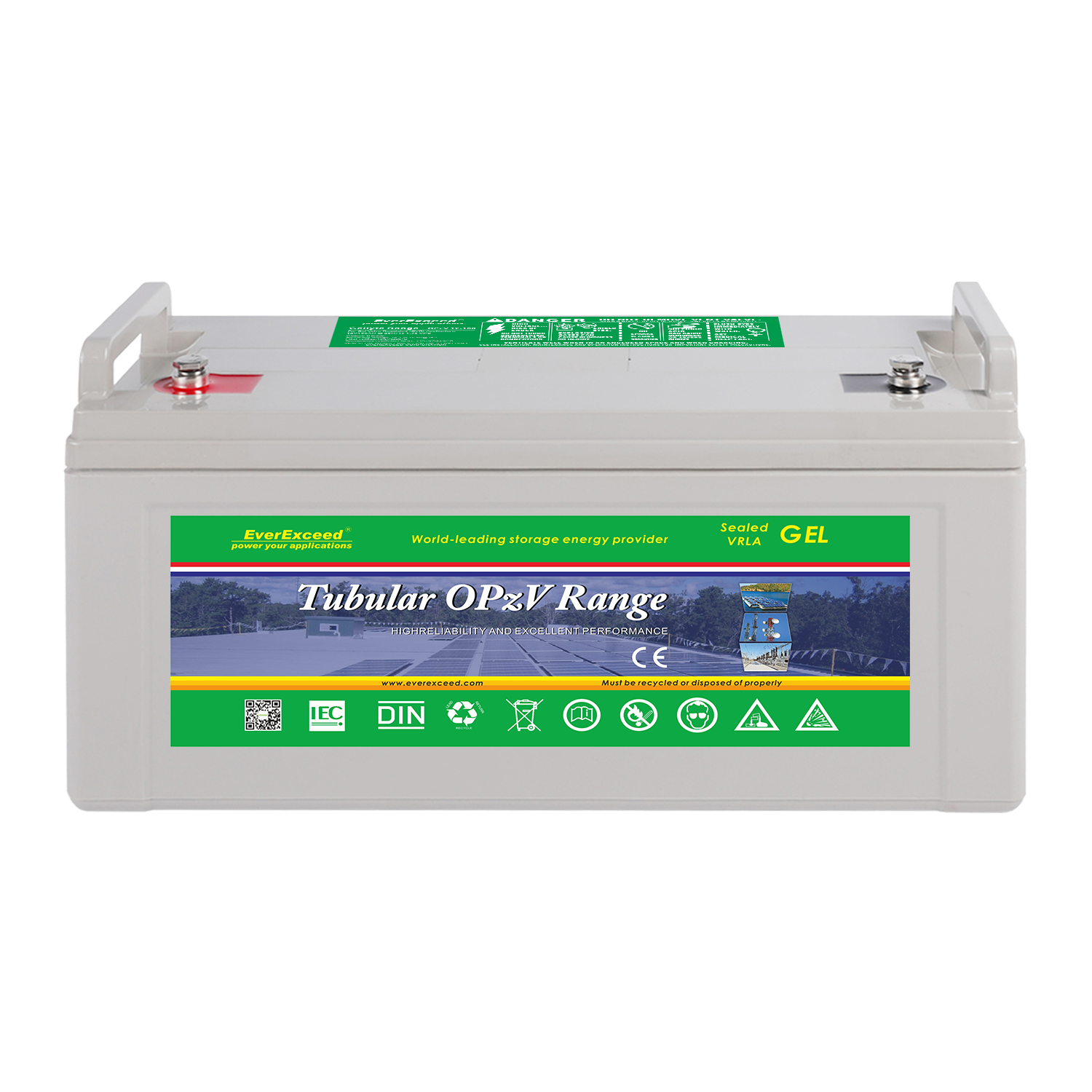 หลอดเจลแบตเตอรี่
