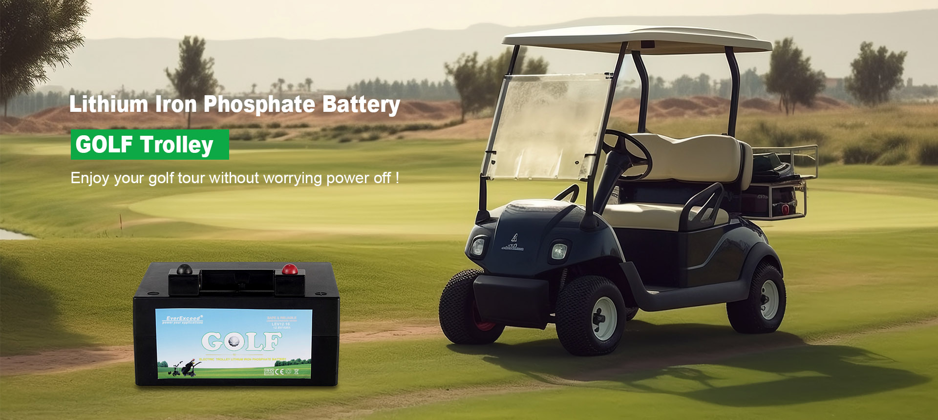 Golf Carts lithium battery