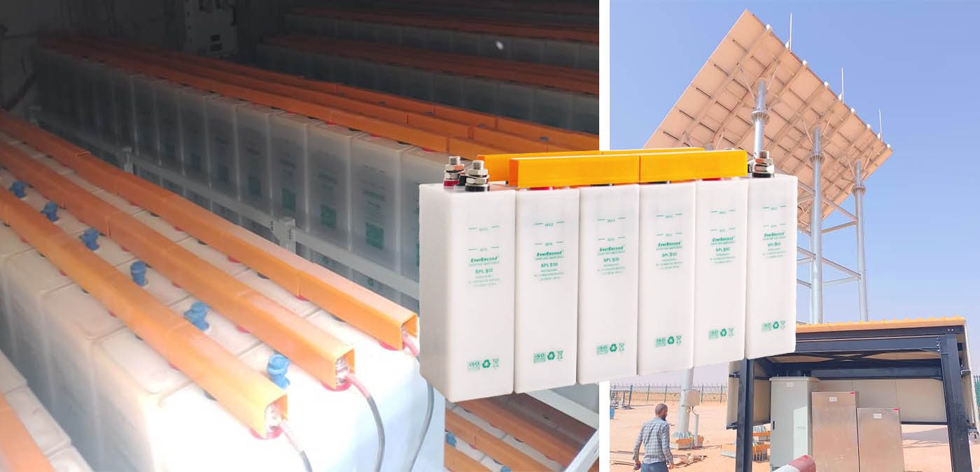 แบตเตอรี่นิกเกิล-แคดเมียม 900 Ah สำหรับอุตสาหกรรมน้ำมันและก๊าซ