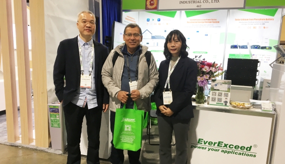 EverExceed ESS เปิดตัวครั้งแรกที่ InterSolar North America 2023