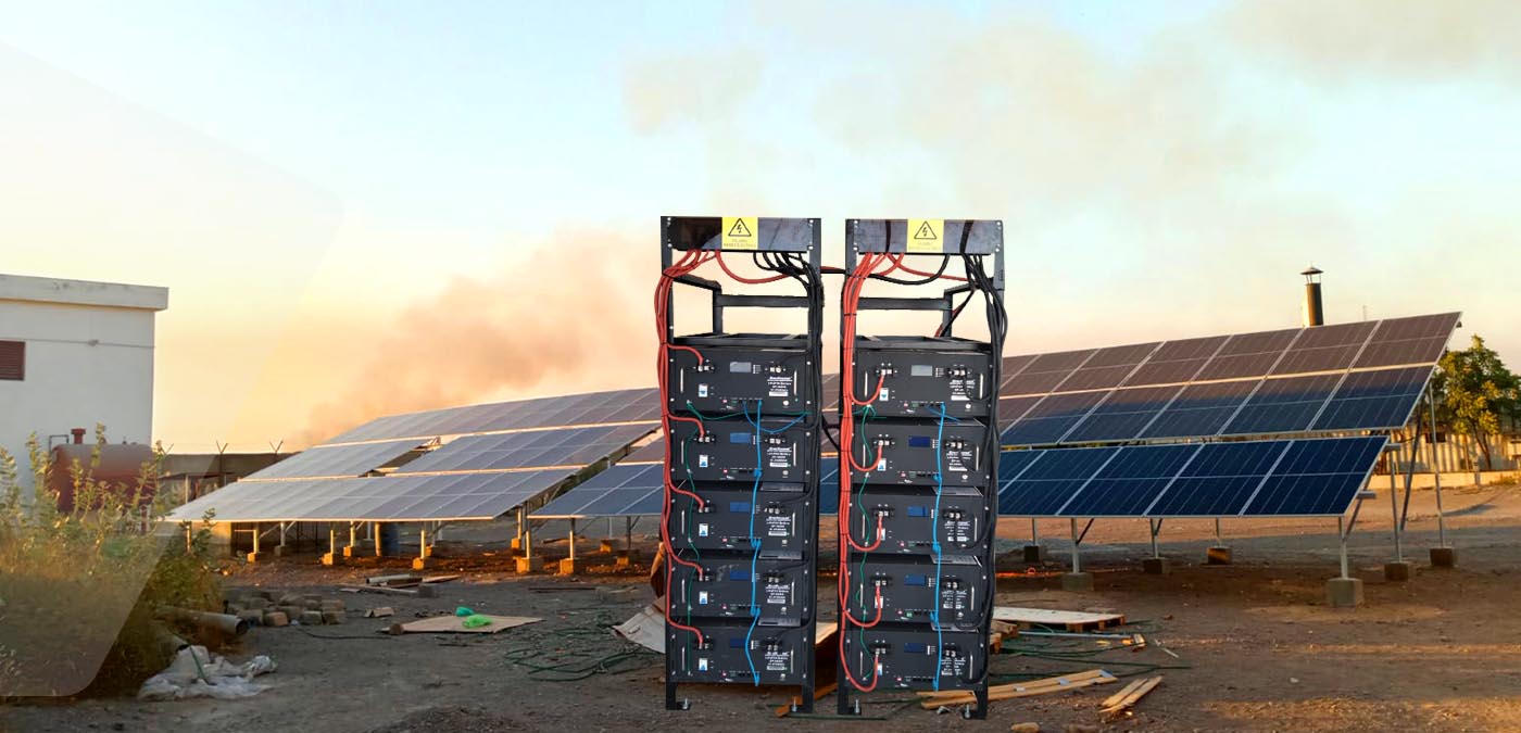 แบตเตอรี่ LiFePO4 พลังงานแสงอาทิตย์ 48V 200Ah