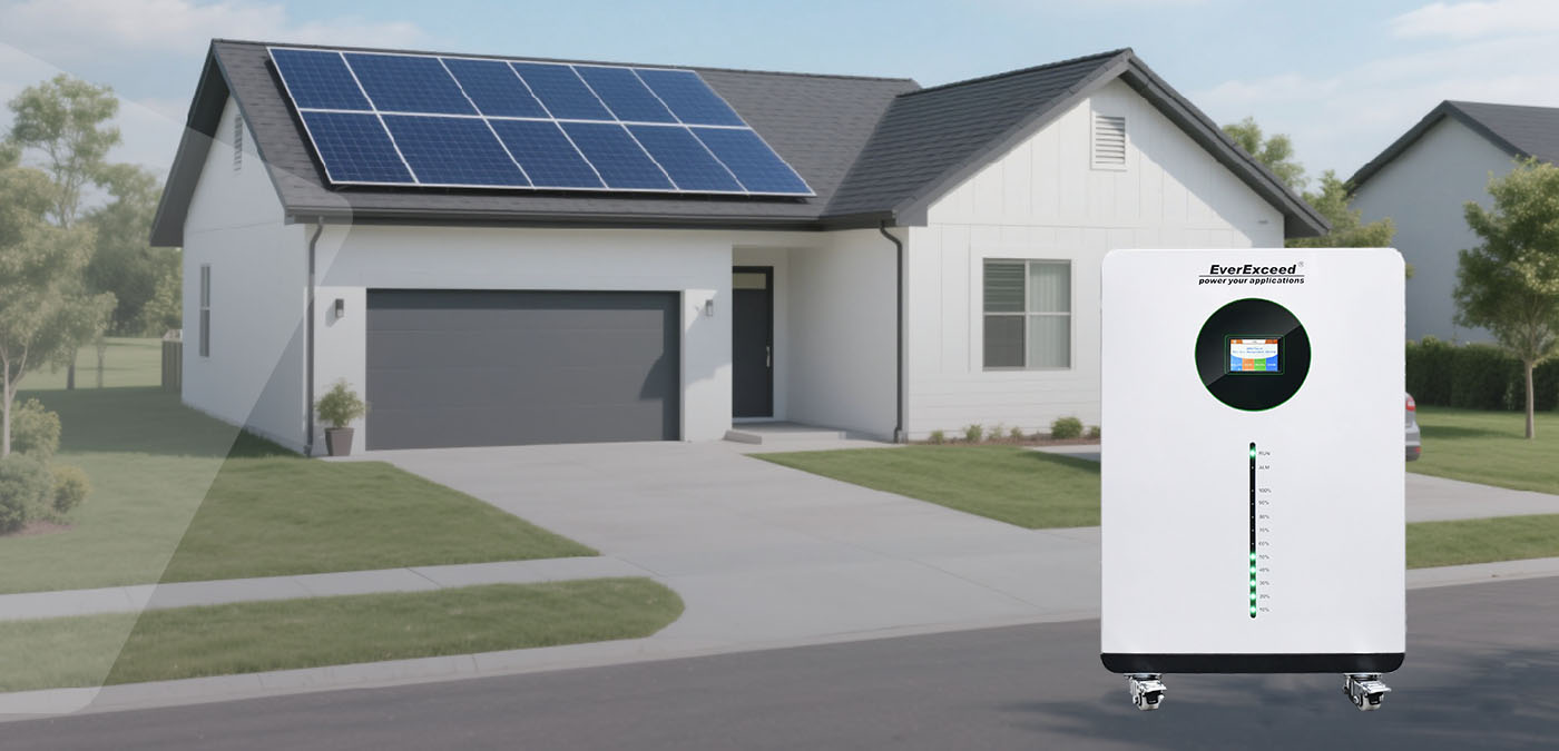 แบตเตอรี่ลิเธียมเคลื่อนที่พลังงานแสงอาทิตย์ 48V 280Ah