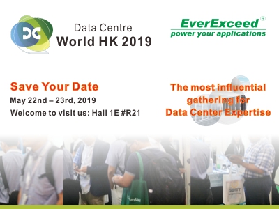 ยินดีต้อนรับเข้าสู่ EverExceed ที่ Data Center World HK-2019
